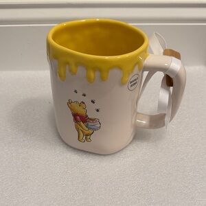 Rae Dunn Winnie the Pooh home is wherever there is hunny mug NWT